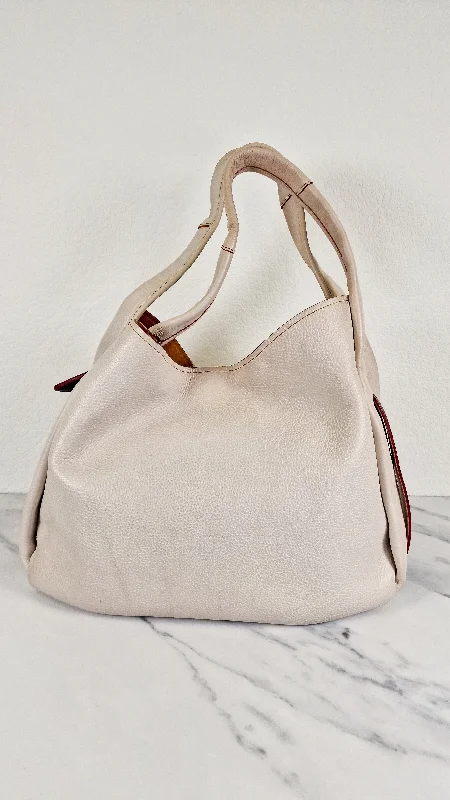 Coach 1941 Bandit Hobo 39 Shoulder Bag in Chalk Pebble Leather - 2 in 1 Bag - Coach 86760