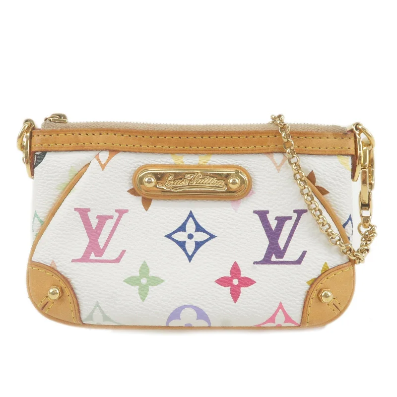 Louis Vuitton Monogram Multi Color Pochette Milla PM Mini Hand Bag M60098