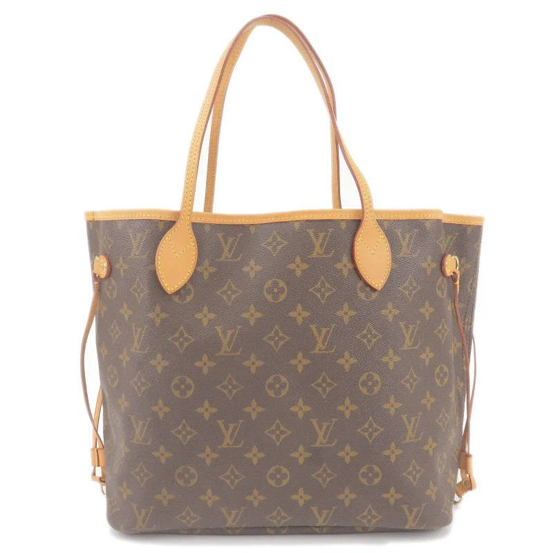 Louis Vuitton Monogram Neverfull MM Tote Bag Hand Bag M40156