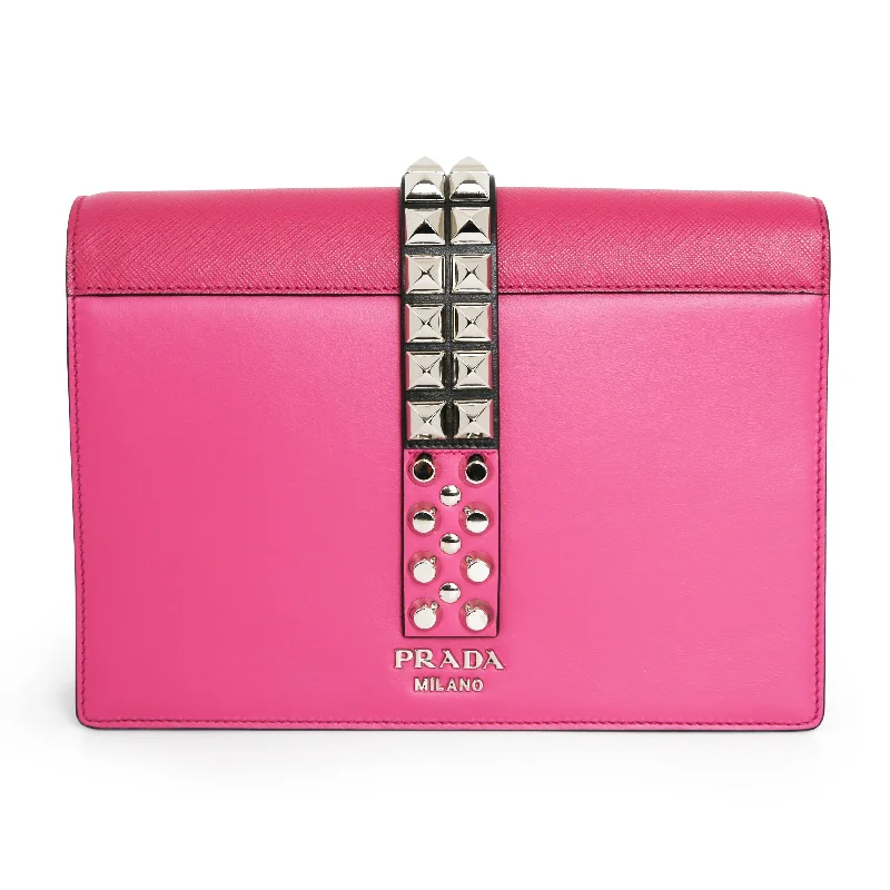 PRADA Elektra Pink Crossbody Bag