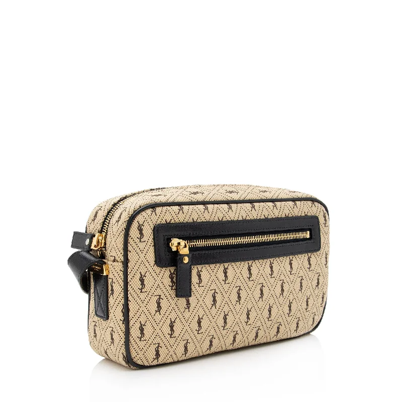 Saint Laurent Canvas Le Monogramme Camera Bag eGoxn6