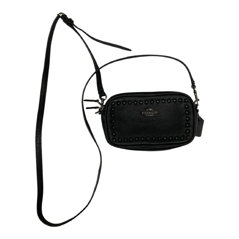 Crossbody Designer By Coach In Black, Size:Small