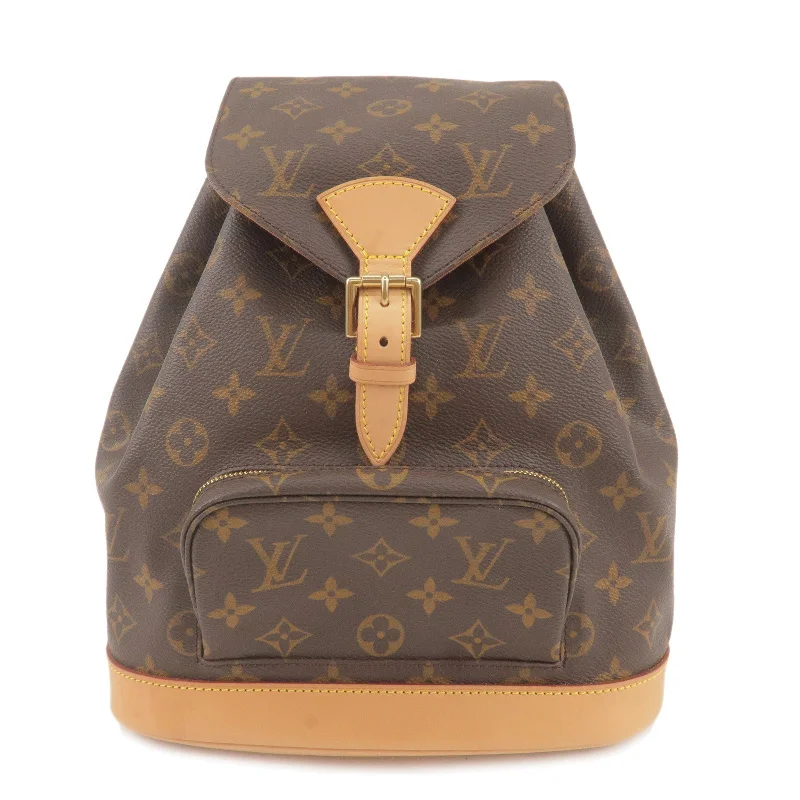 Louis Vuitton Monogram Montsouris MM Back Pack Bag M51136