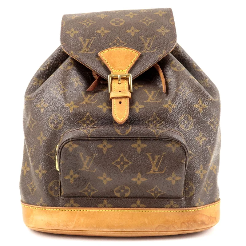 Louis Vuitton Monogram Montsouris MM Back Pack M51136