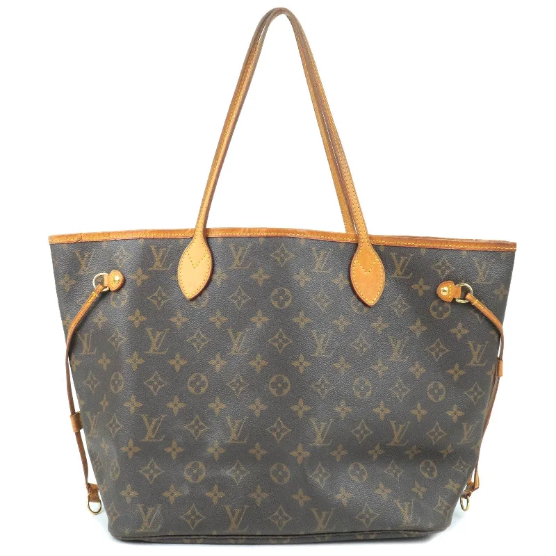 Louis Vuitton Monogram Neverfull MM Tote Bag M40156