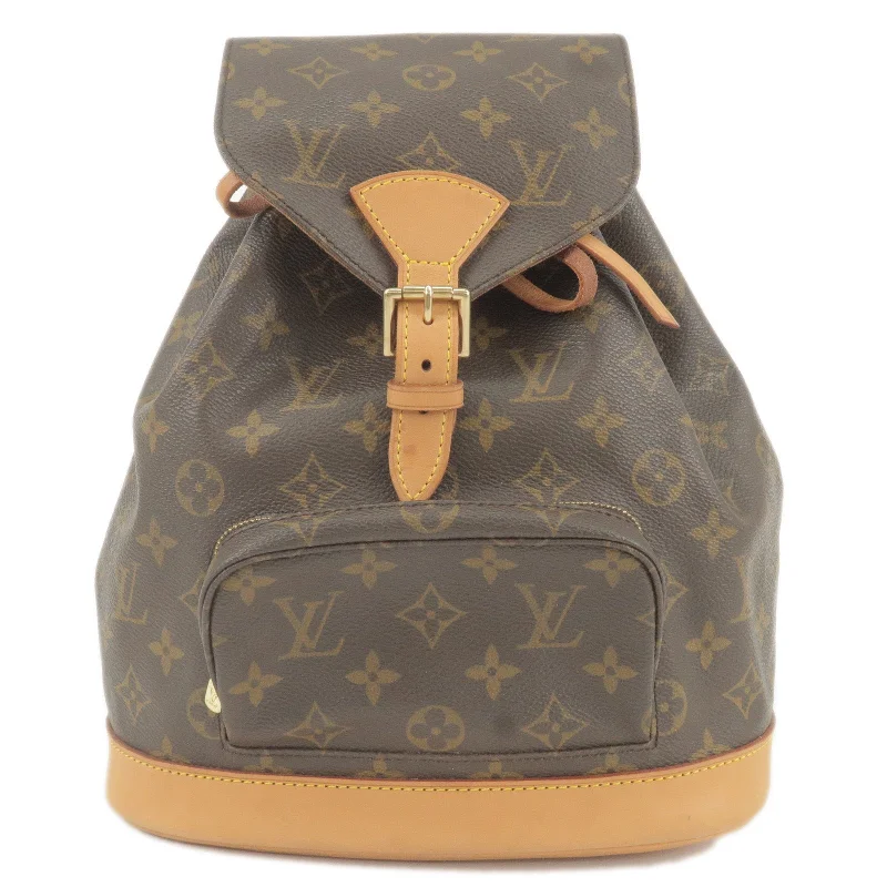 Louis Vuitton Monogram Montsouris MM Back Pack Bag M51136