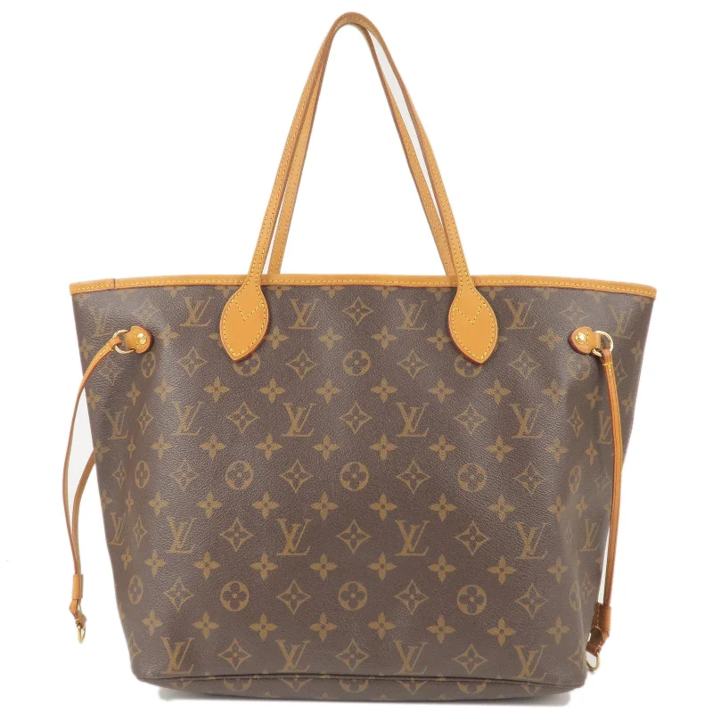 Louis Vuitton Monogram Neverfull MM Tote Bag Hand Bag M40156