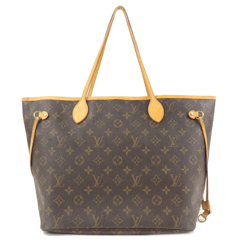 Louis Vuitton Monogram Neverfull MM Tote Bag M40156