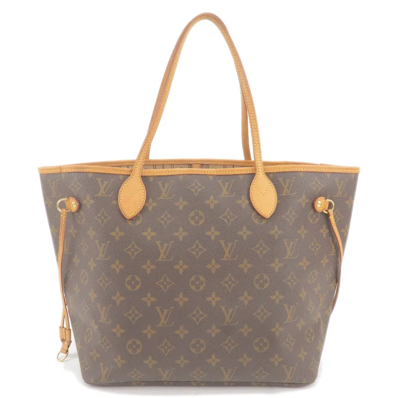 Louis Vuitton Monogram Neverfull MM Tote Bag M40156