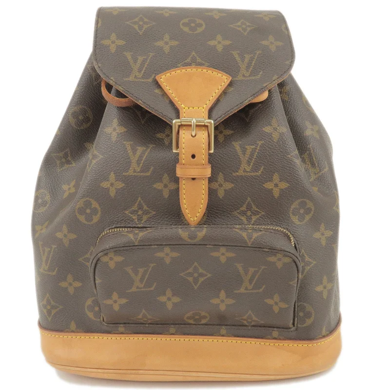 Louis Vuitton Monogram Montsouris MM Back Pack Bag M51136