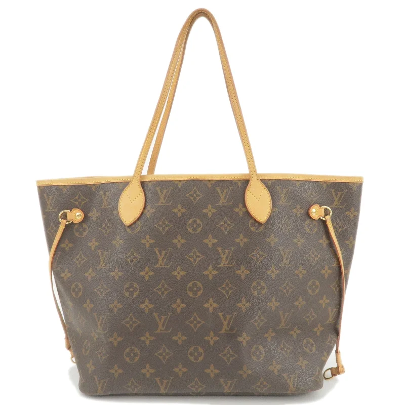 Louis Vuitton Monogram Neverfull MM Tote Bag M40156