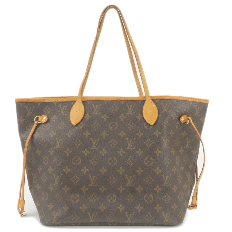 Louis Vuitton Monogram Neverfull MM Tote Bag Hand Bag M40156