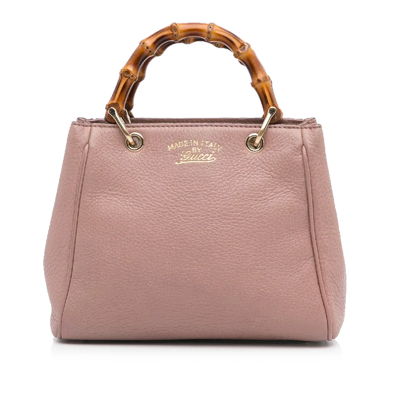 Gucci Bamboo Shopper Small Pink