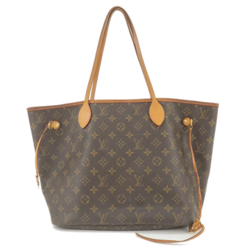 Louis Vuitton Monogram Neverfull MM Tote Bag Hand Bag M40156