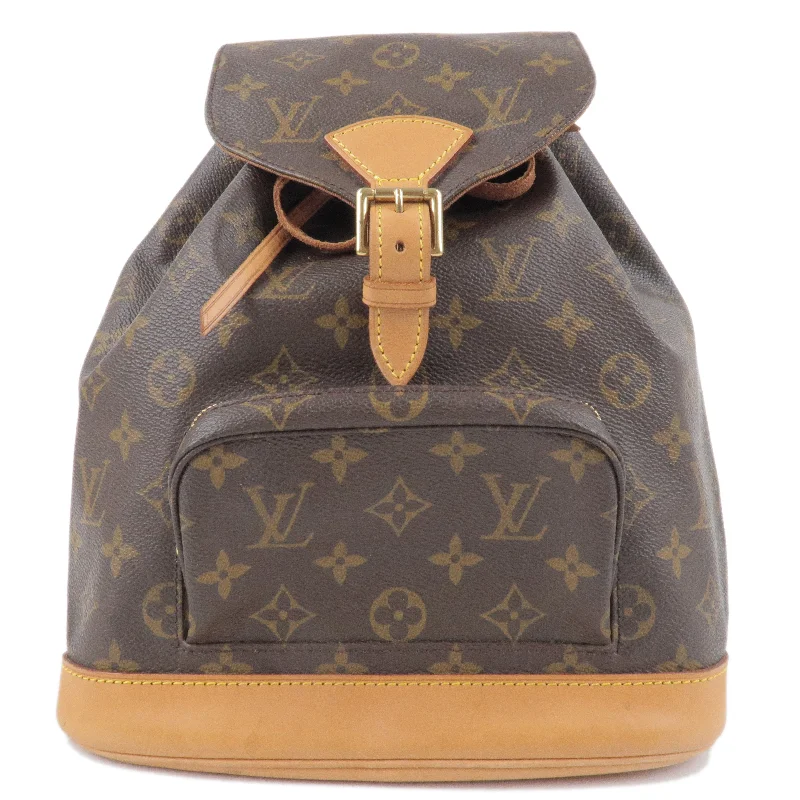 Louis Vuitton Monogram Montsouris MM Back Pack Bag M51136