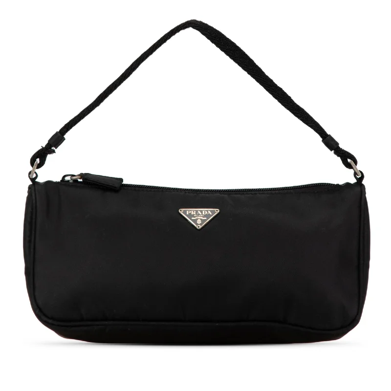 Black Prada Tessuto Shoulder Bag