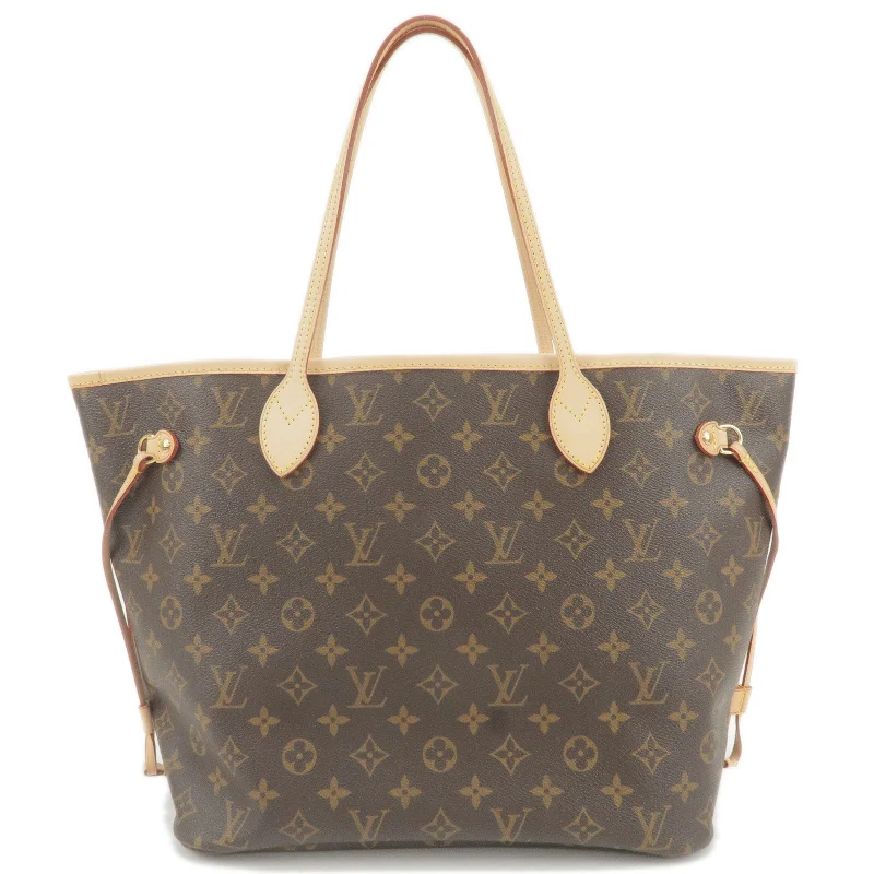 Louis Vuitton Monogram Neverfull MM Tote Bag Hand Bag M40156