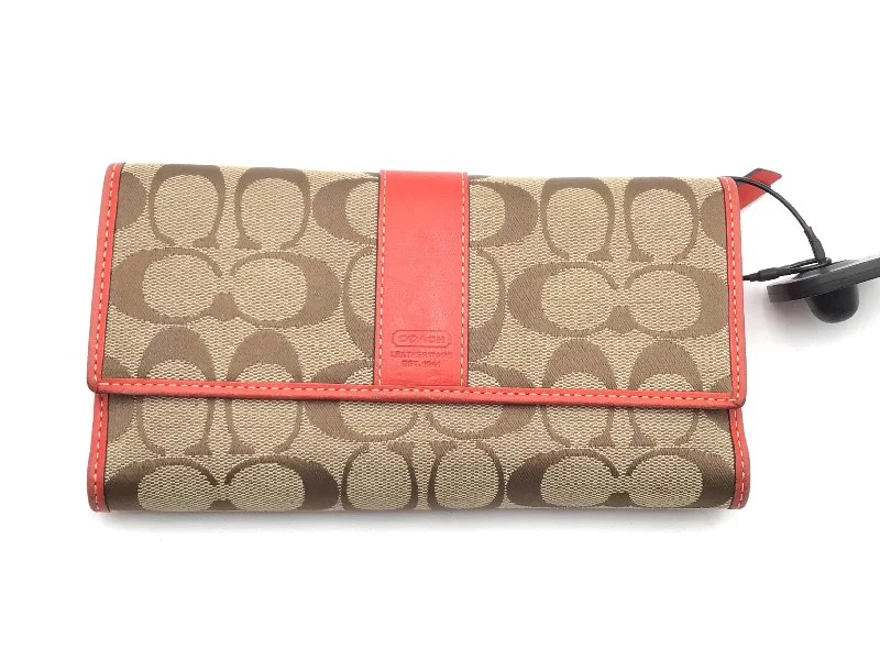 Wallet Designer By Coach, Size: Large