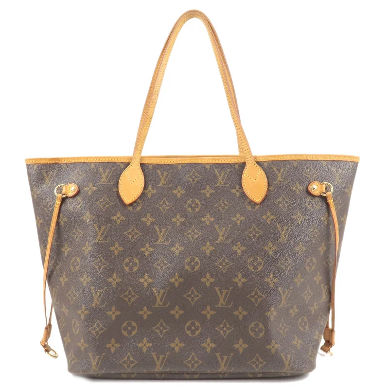 Louis Vuitton Monogram Neverfull MM Tote Bag M40156