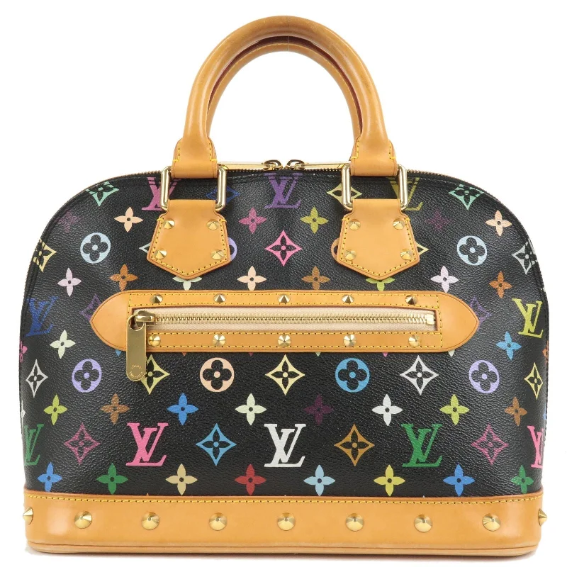 Louis Vuitton Monogram Murakami Multi Color Alma Bag Noir M92646