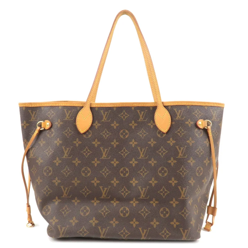 Louis Vuitton Monogram Neverfull MM Tote Bag M40156