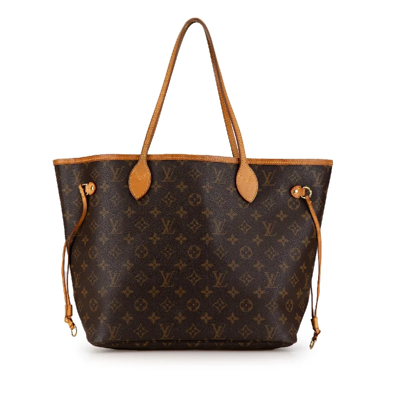 Brown Louis Vuitton Monogram Neverfull MM Tote Bag