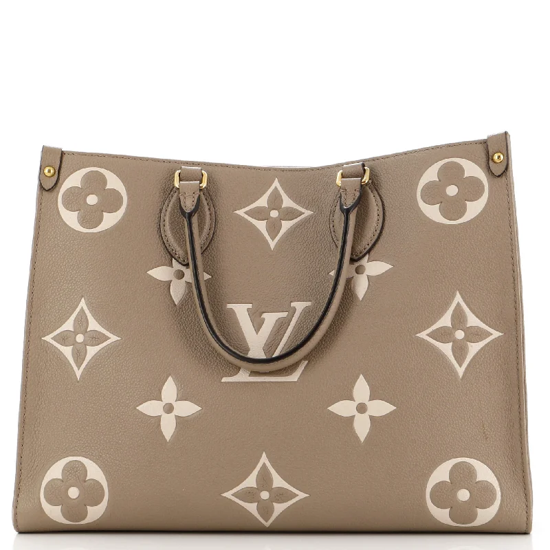 OnTheGo Tote Bicolor Monogram Empreinte Giant MM