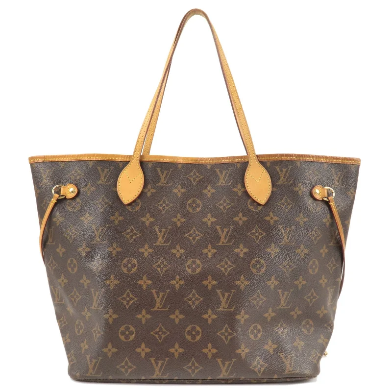 Louis Vuitton Monogram Neverfull MM Tote Bag Pivoine M41178