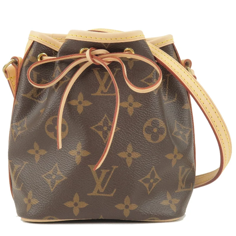 Louis Vuitton Monogram Nano Noe Shoulder Bag M41346