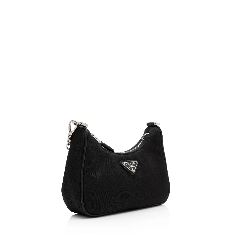 Prada Tessuto Re-Edition Mini Shoulder Bag wVVGX8