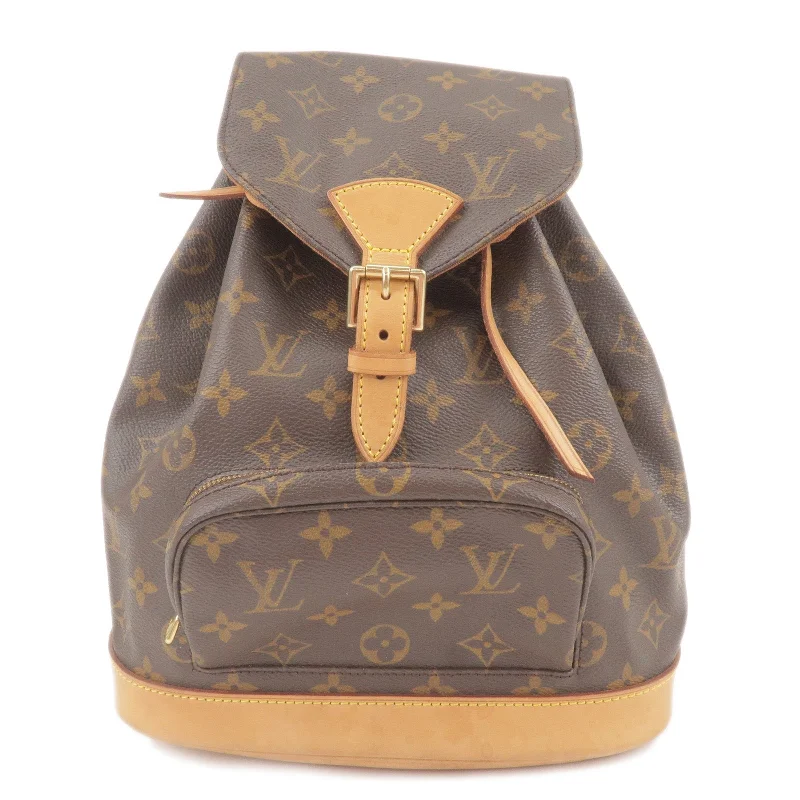 Louis Vuitton Monogram Montsouris MM Back Pack Bag M51136