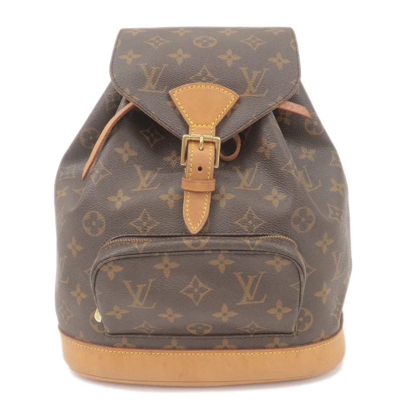 Louis Vuitton Monogram Montsouris MM Back Pack M51136