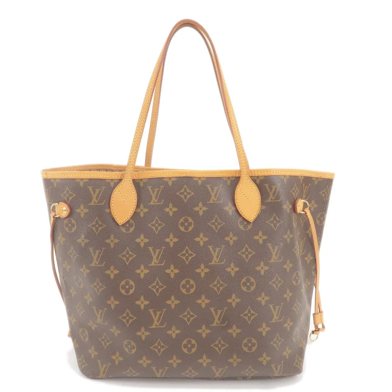 Louis Vuitton Monogram Neverfull MM Tote Bag M40156