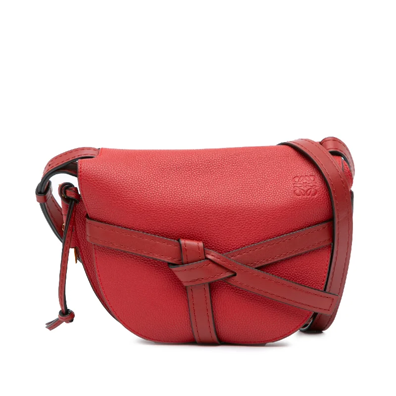 Red LOEWE Small Gate Crossbody