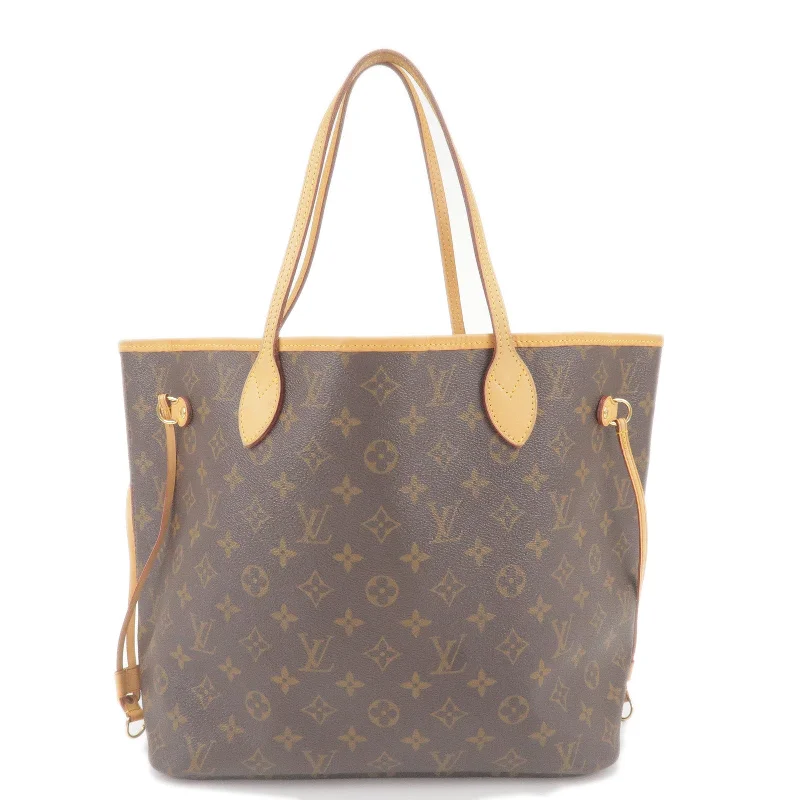 Louis Vuitton Monogram Neverfull MM Tote Bag Hand Bag M40156