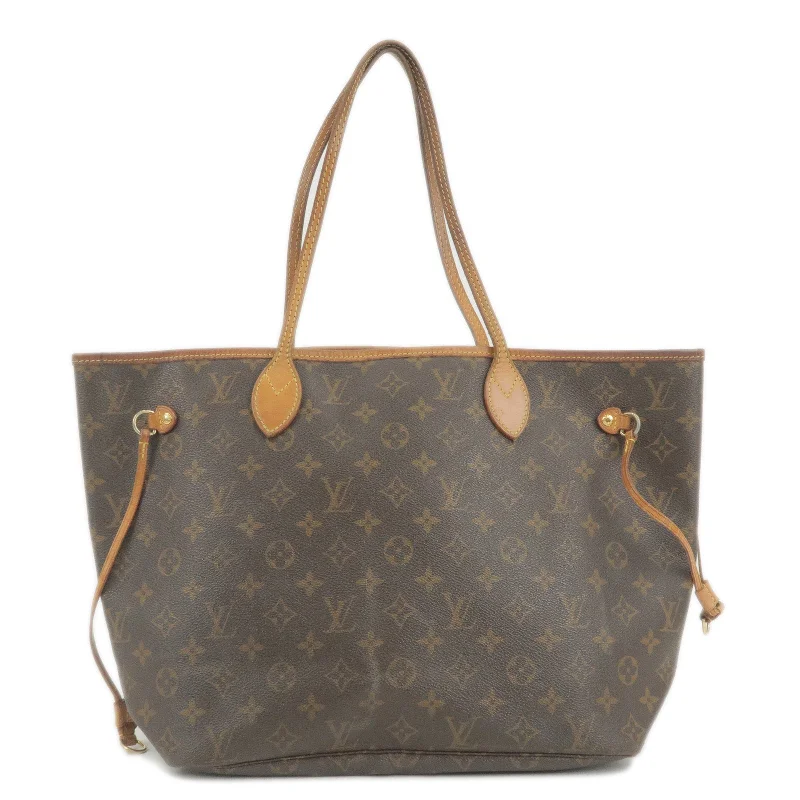 Louis Vuitton Monogram Neverfull MM Tote Bag M40156