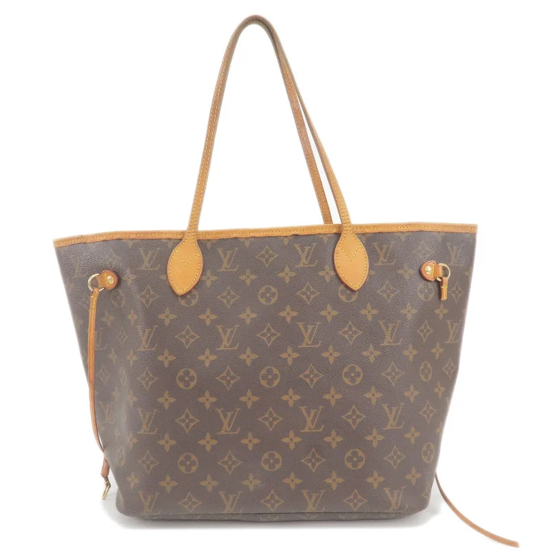 Louis Vuitton Monogram Neverfull MM Tote Bag M40156