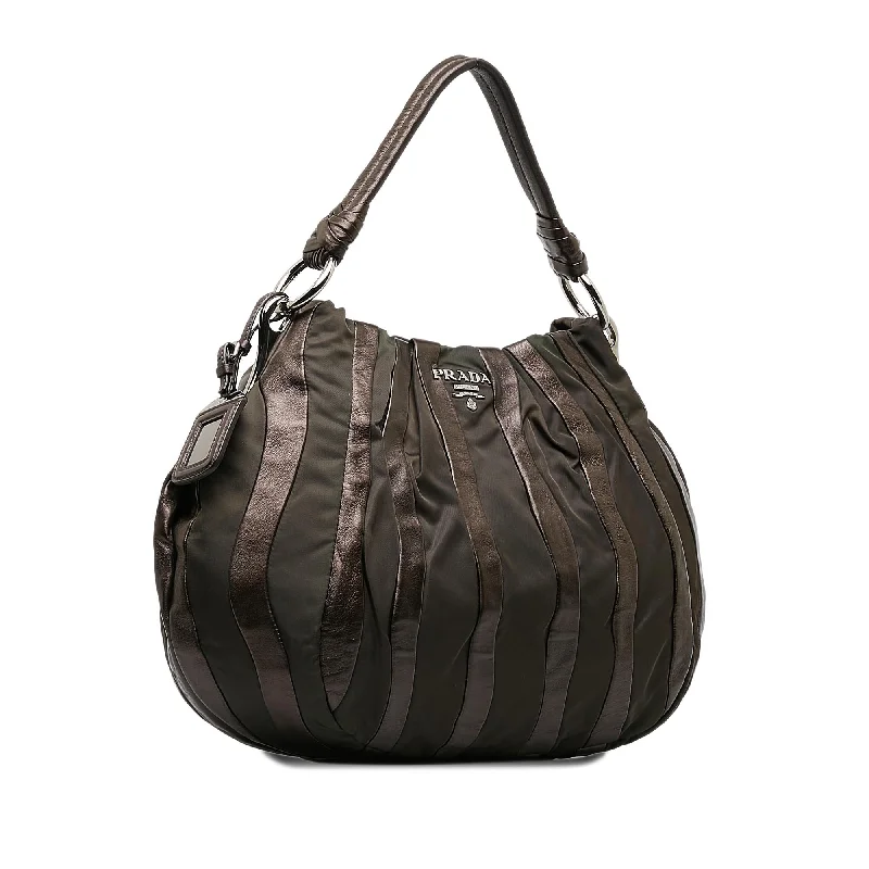 Prada Tessuto Nappa Waves Tote zw4bxu