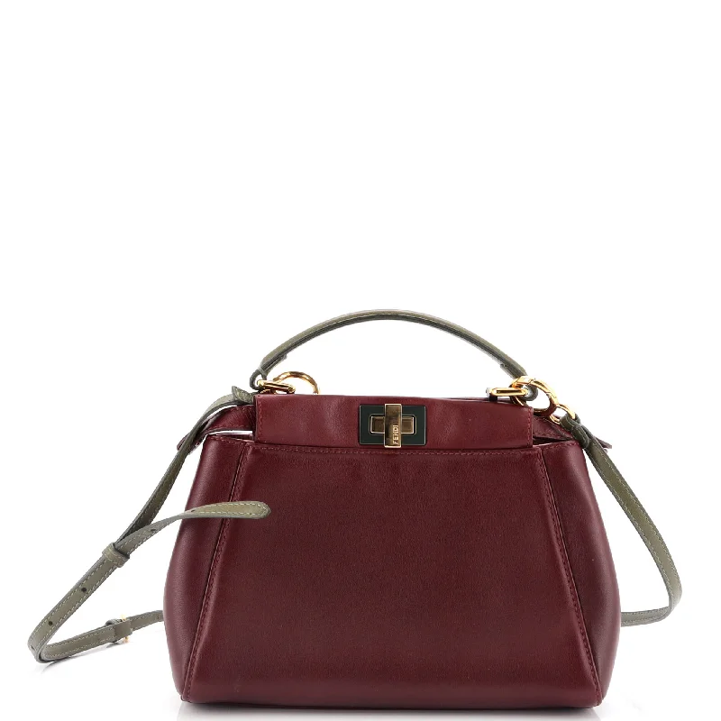 Peekaboo Bag Leather Mini