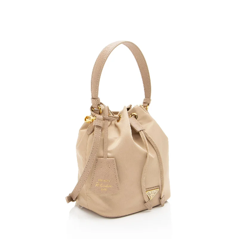 Prada Tessuto Re-Edition 1978 Mini Bucket Bag G3moBc