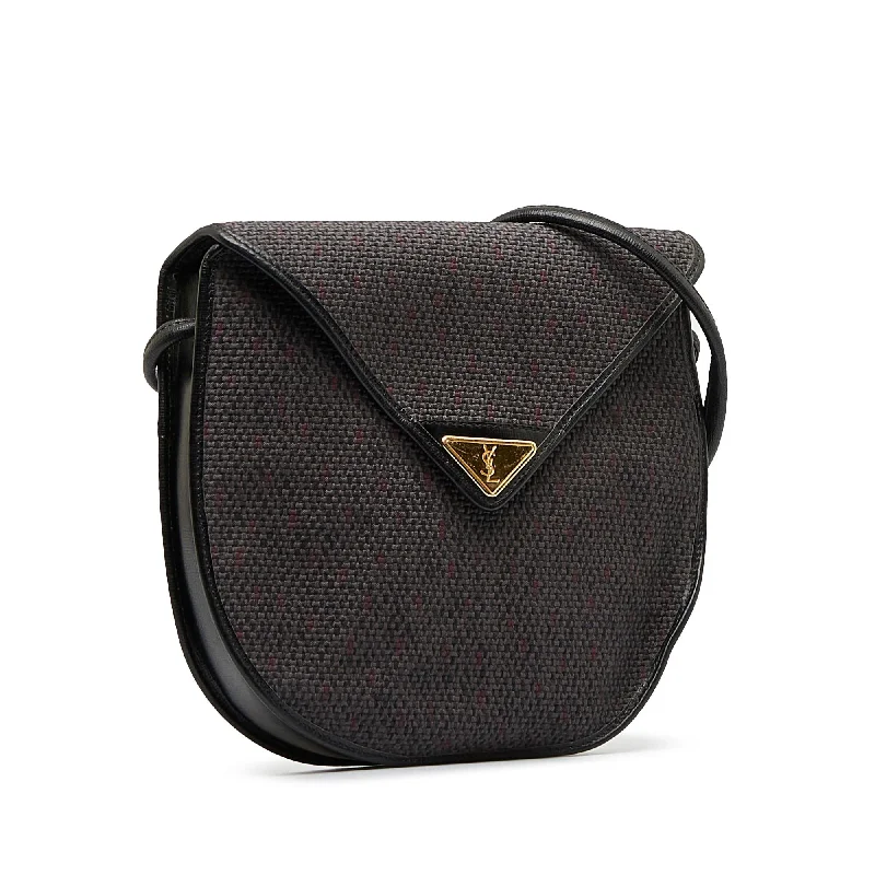 Saint Laurent Canvas Crossbody (SHG-vSf5VF