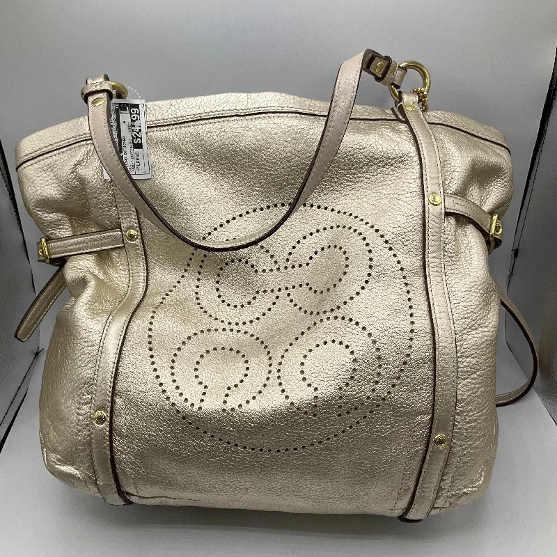 Handbag Designer By Coach, Size: Large