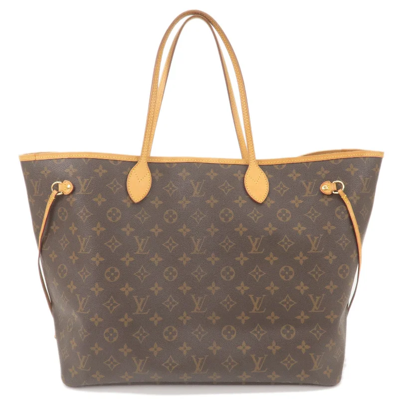 Louis Vuitton Monogram Neverfull GM Tote Bag Hand Bag M40157