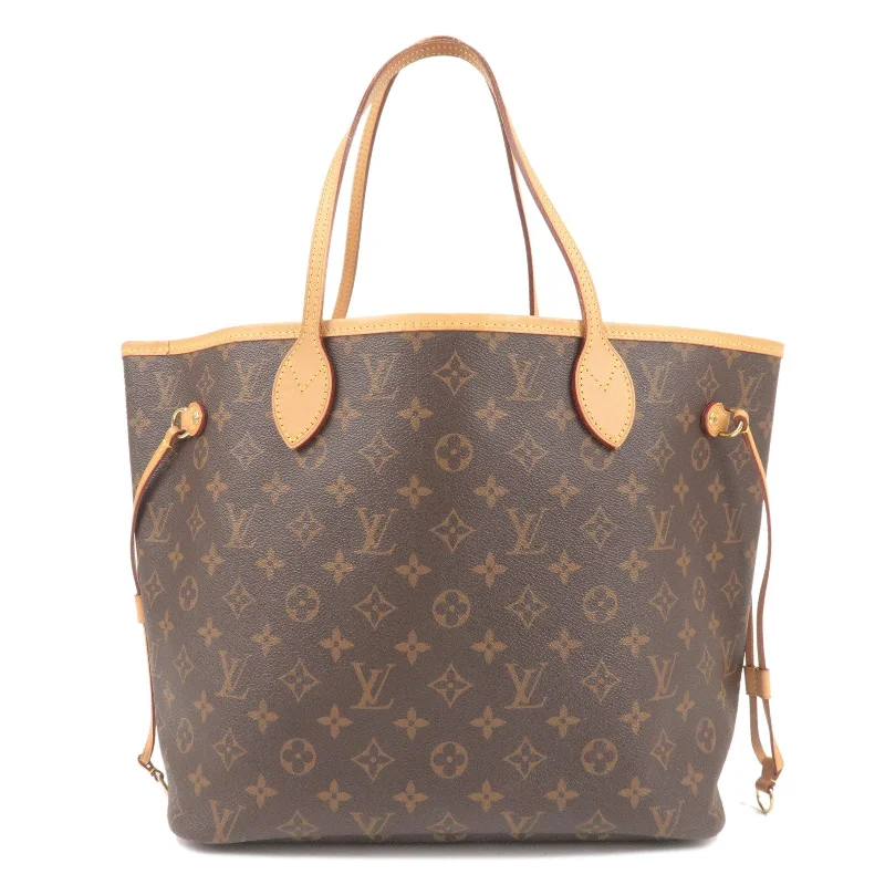 Louis Vuitton Monogram Neverfull MM Tote Bag Cerise M41177