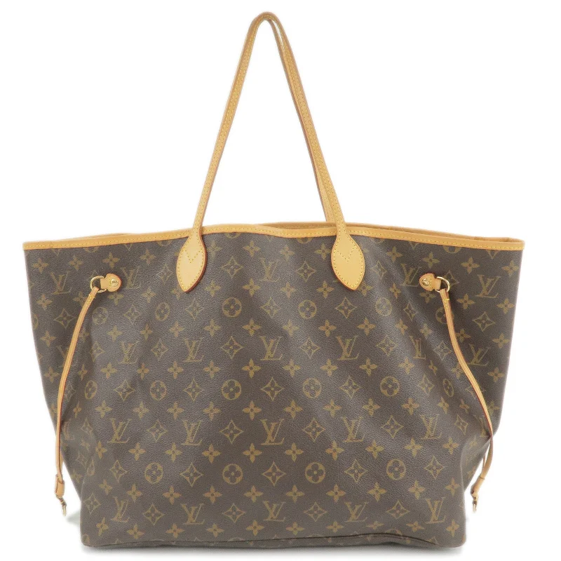 Louis Vuitton Monogram Neverfull GM Tote Bag Hand Bag M40157