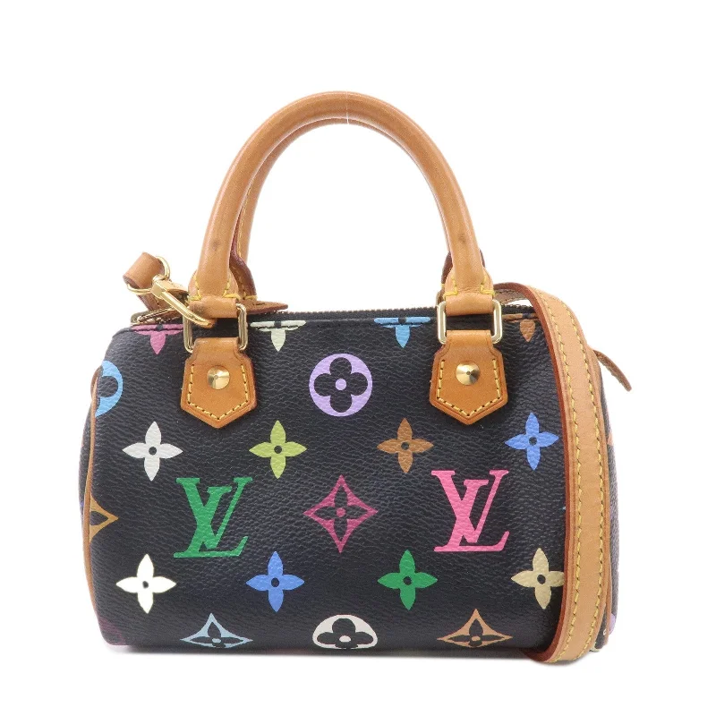 Louis Vuitton Monogram Multi Color Mini Speedy Strap M92644 J00145