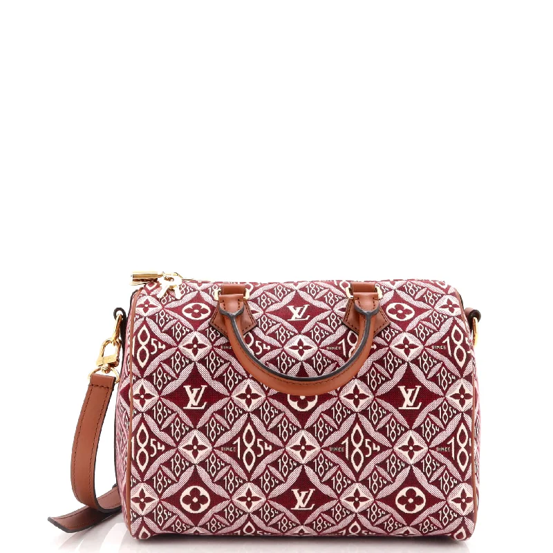 Speedy Bandouliere Bag Limited Edition Since 1854 Monogram Jacquard 25