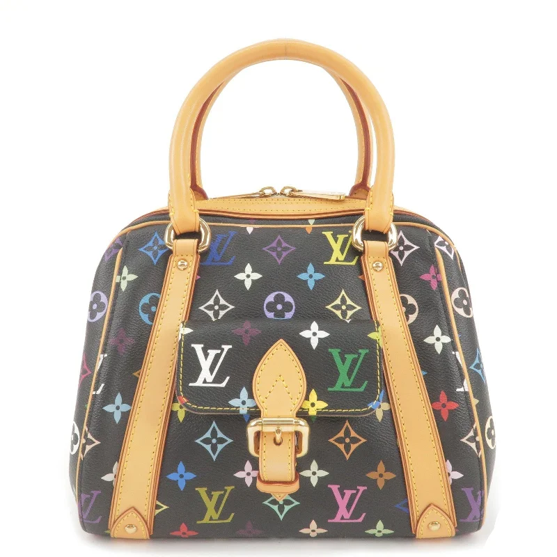 Louis Vuitton Monogram Multi Color Priscilla Hand Bag Noir M40097