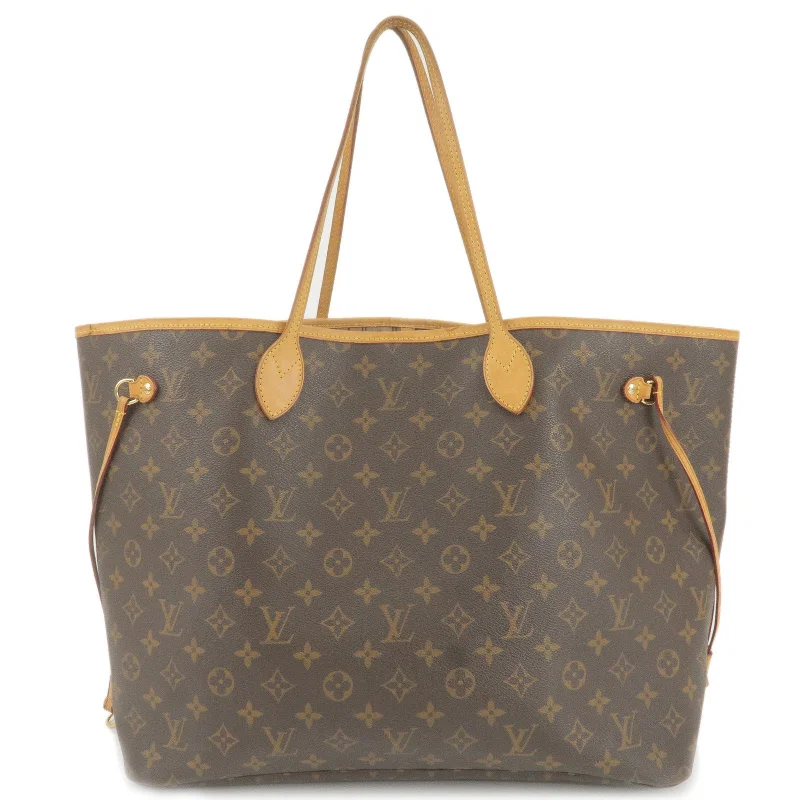 Louis Vuitton Monogram Neverfull GM Tote Bag Hand Bag M40157