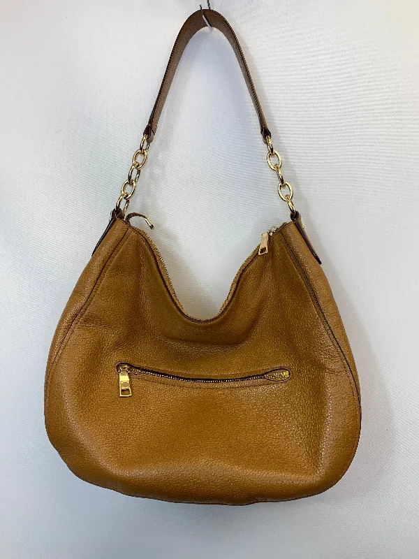 Handbag Leather By Coach  Size: Medium